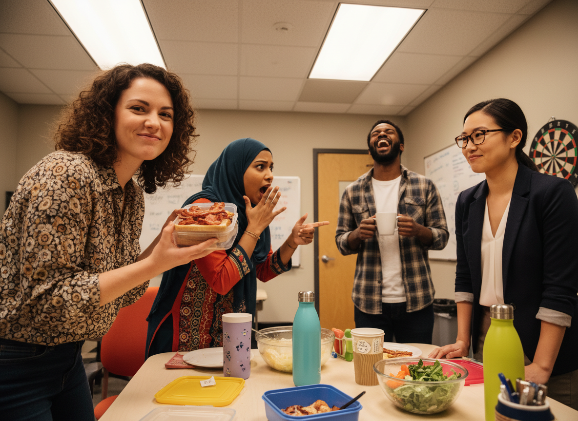AITA for putting bacon on my lunch to keep my Muslim friend from stealing it