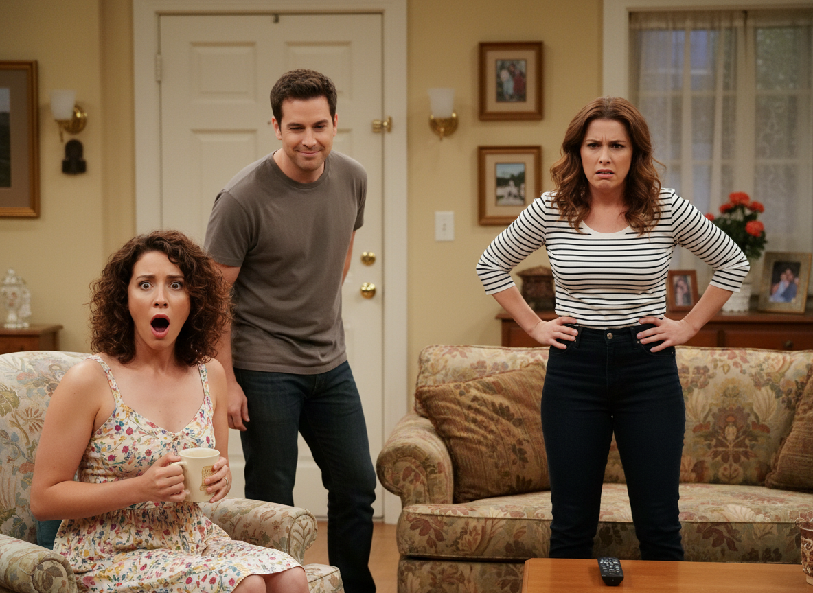 AITA for telling a woman who lives in my complex that yes having her husband check me out turns me on?