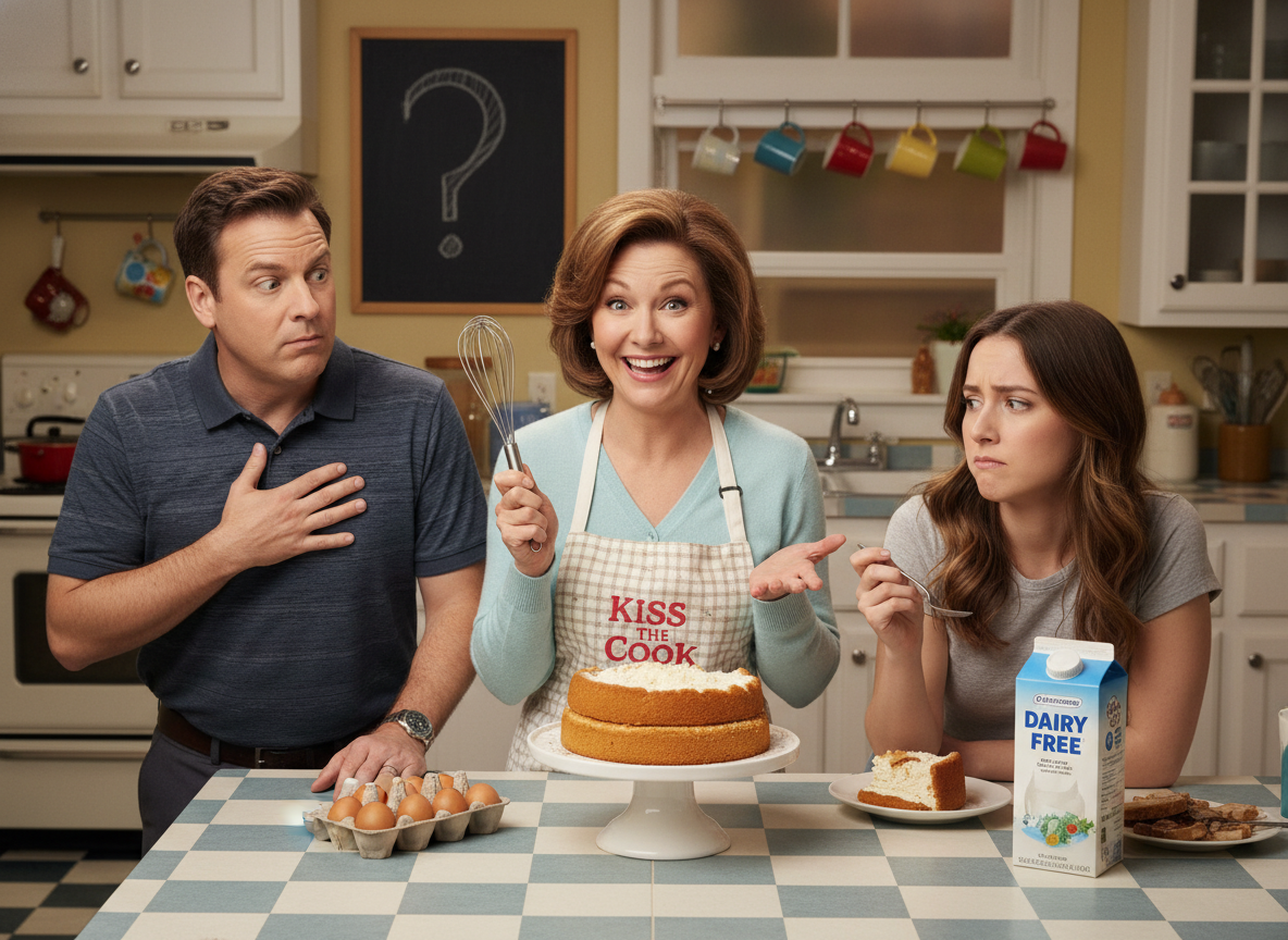 AITAH for making a dairy free cake with eggs?