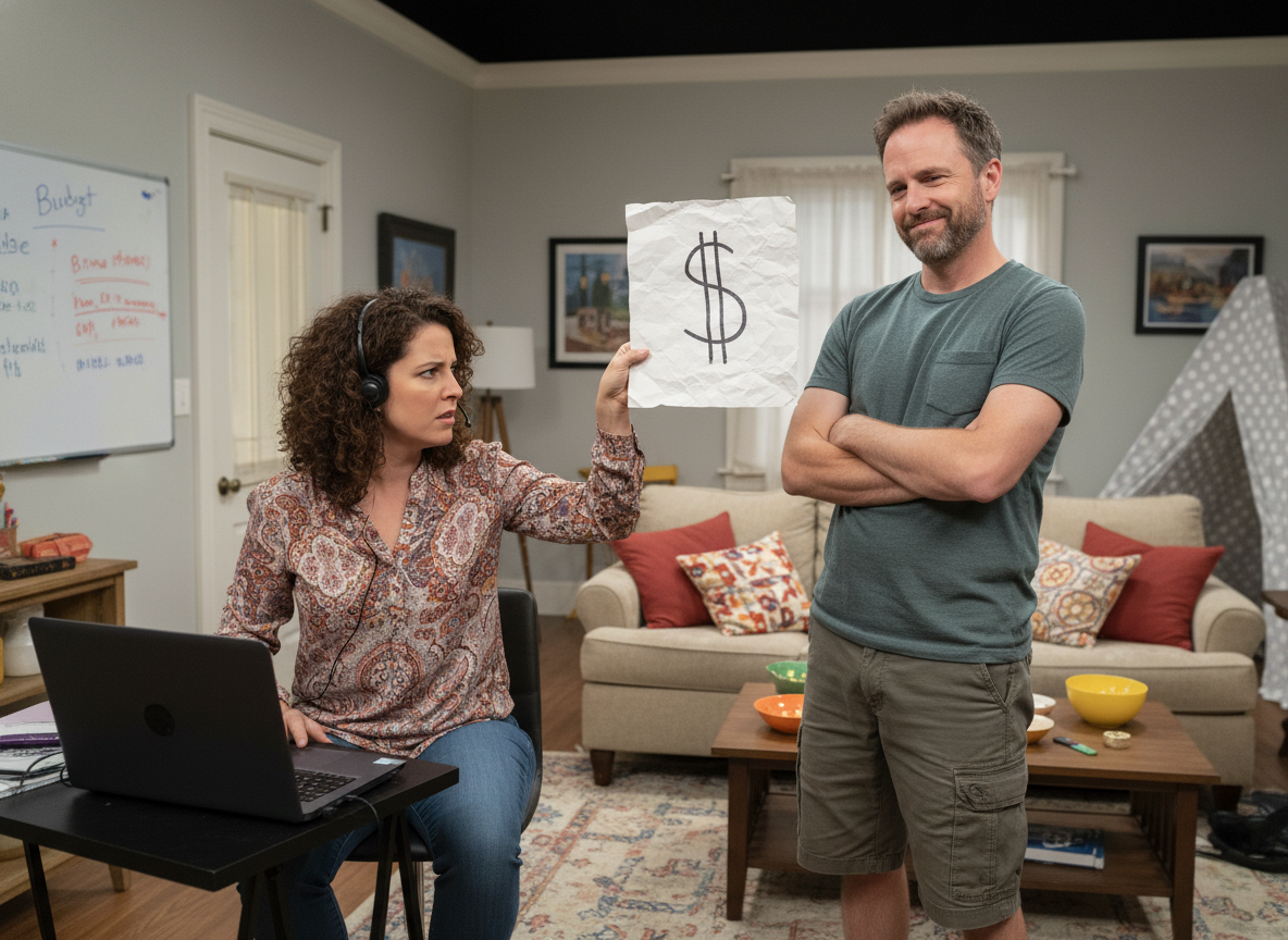 AITA for refusing to pay my husband for using a room in the house for my WFH job?