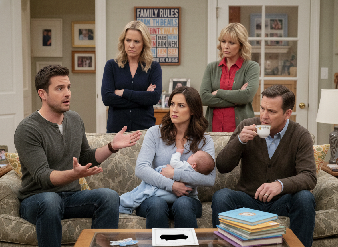 Man Calls Out His Wife In Front Of Her Family For Being Petty And Putting Her Maiden Name On Their Son’s Birth Certificate, And Now He Asks If He Went Too Far
