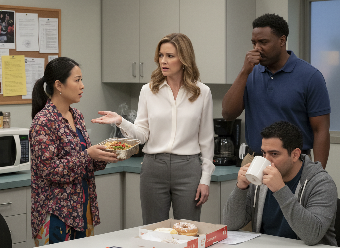 AITA for asking my coworker not to eat her cultural food in the break room? 