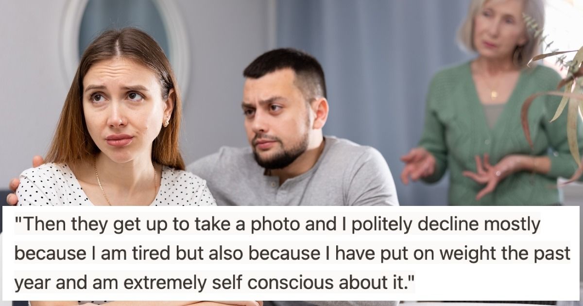 'AITA for refusing to have my photo taken with my BF's family and making his mom cry?' UPDATED