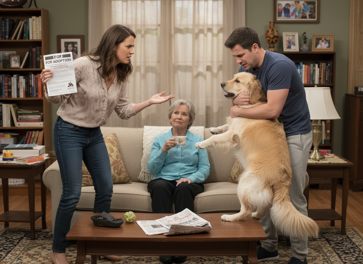 AITA, Wife (32) wants to get rid of our dog. I (30) do not.