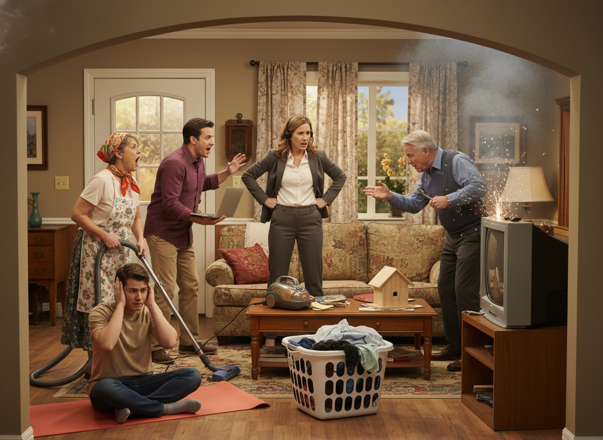 AITA for threatening to make my in-laws homeless if they cannot understand what working from home means?