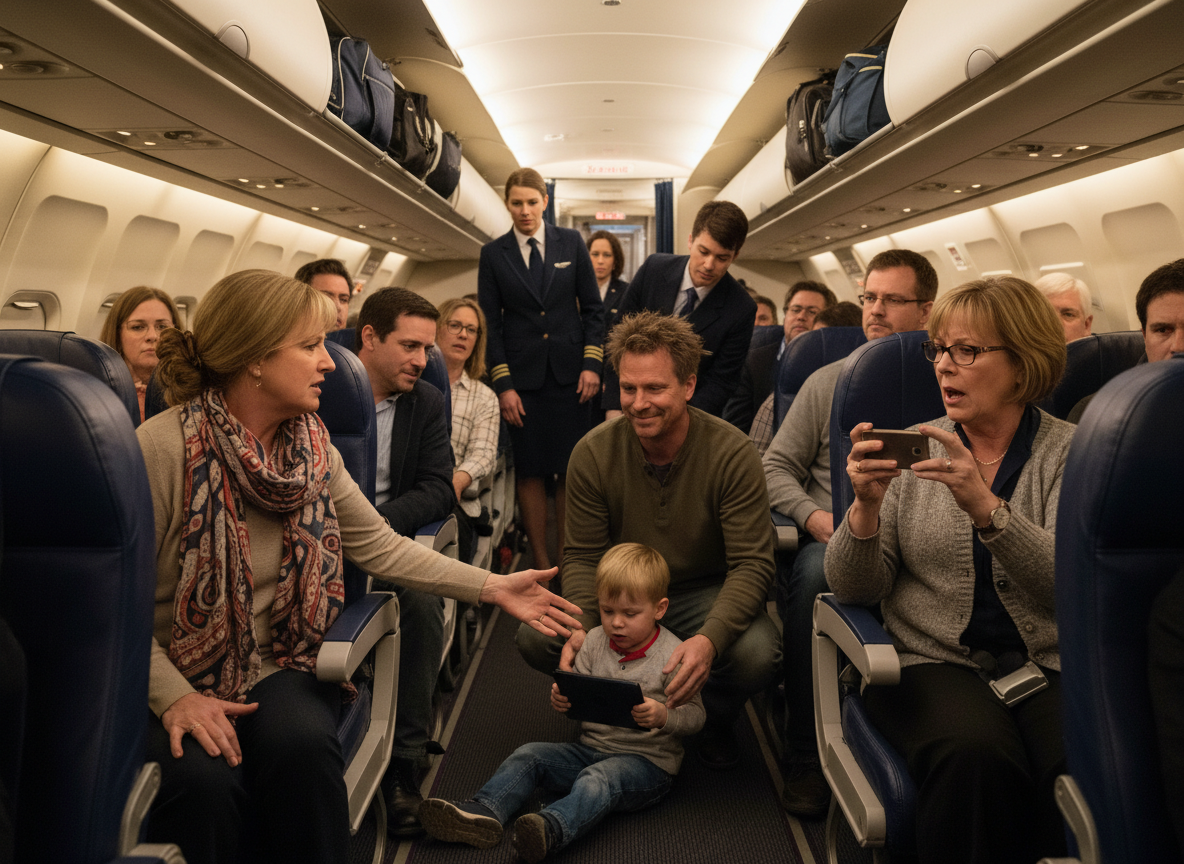 Aita for not accommodating a child on a plane?