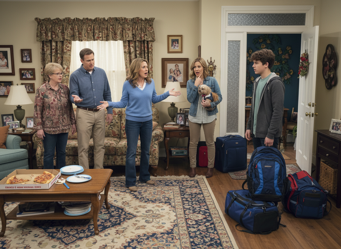 AITA for Making My Husband’s Family Leave After They Showed Up With an Extra Guest?