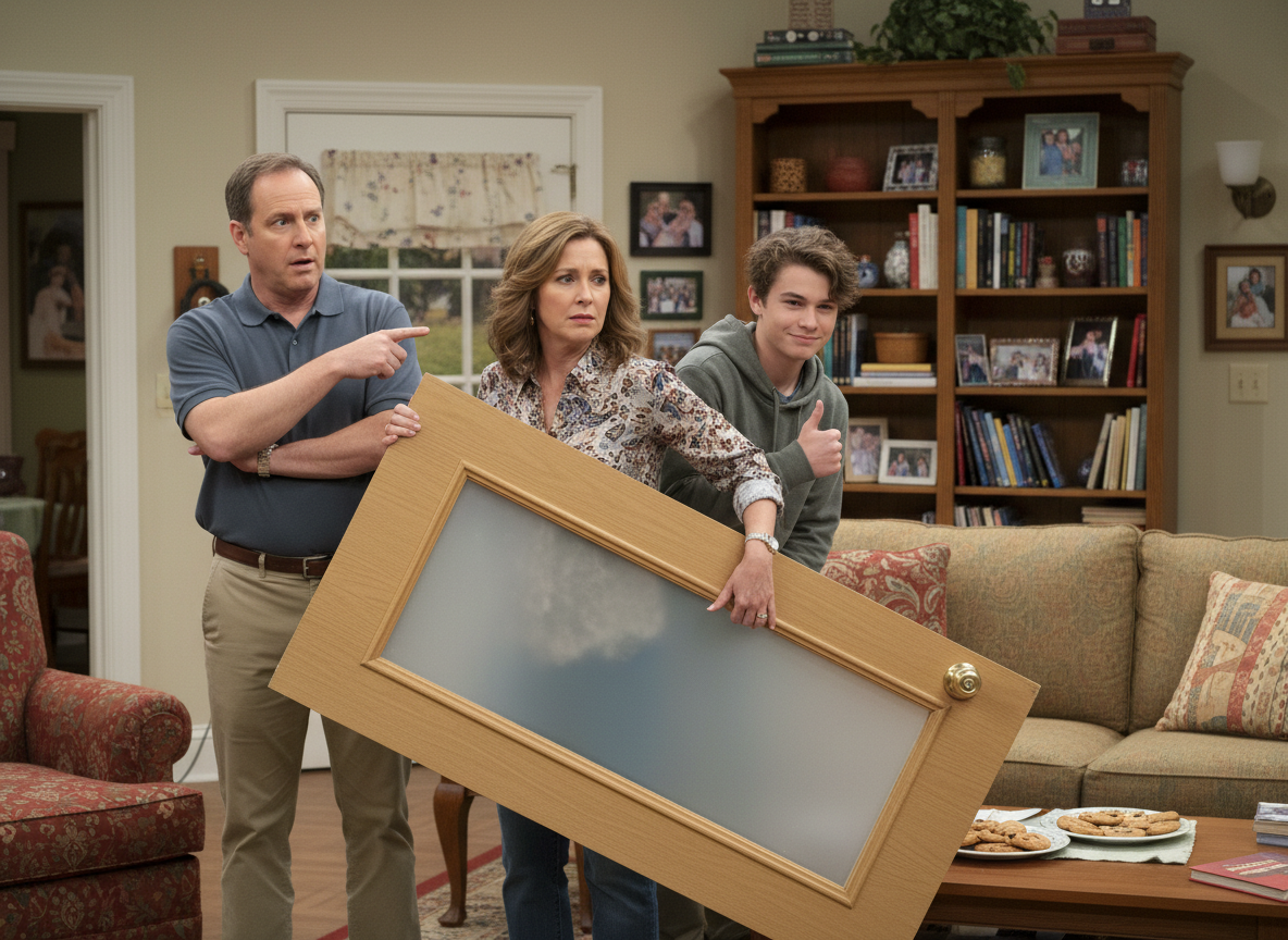 AITA for buying a door to my son behind my husband's back?