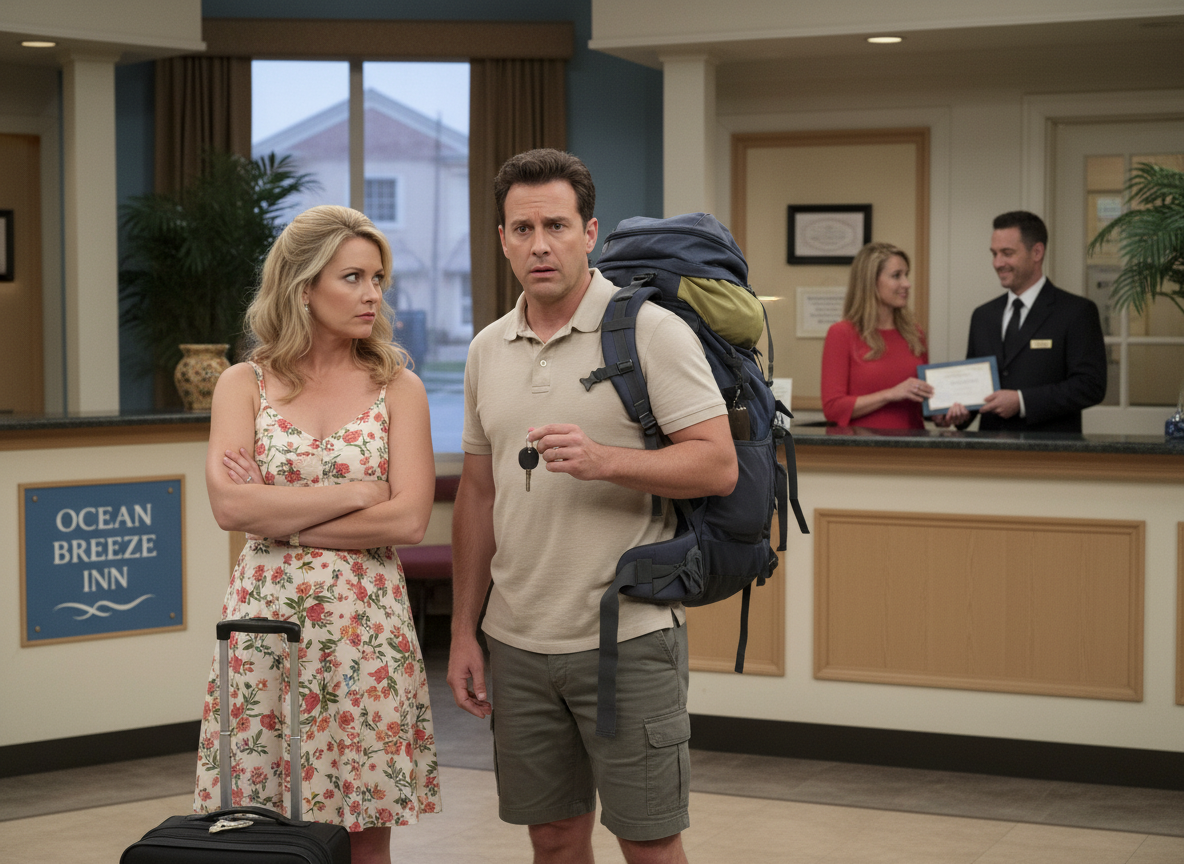 AITA for going to a different hotel during my vacation with my husband?