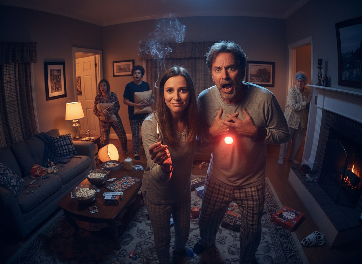 AITA for lighting a match at night and “scaring” my boyfriend’s dad so badly he woke up the whole house?