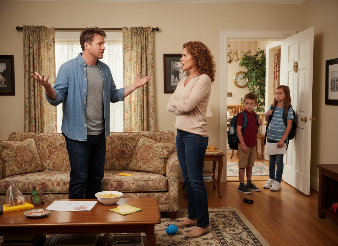 AITA for calling my girlfriend selfish for not picking my kids up from school?