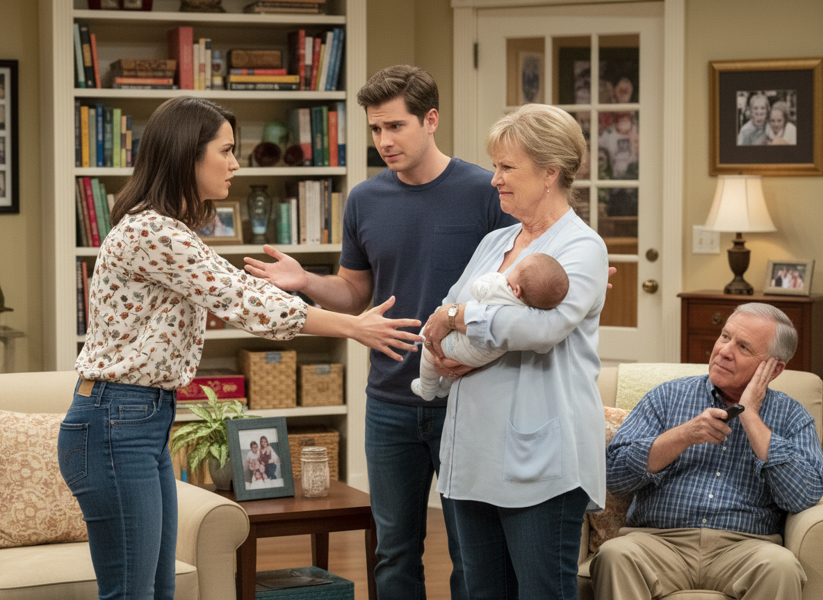 AITA for not asking my MIL nicely to hand over the baby for feeding?
