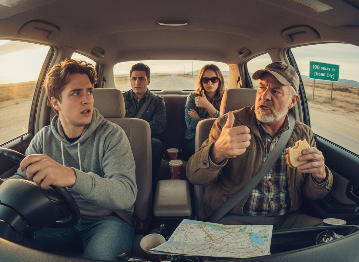 AITA for leaving my uncle stranded 100 miles from home after he went on a r***st, misogynistic rant in my car?