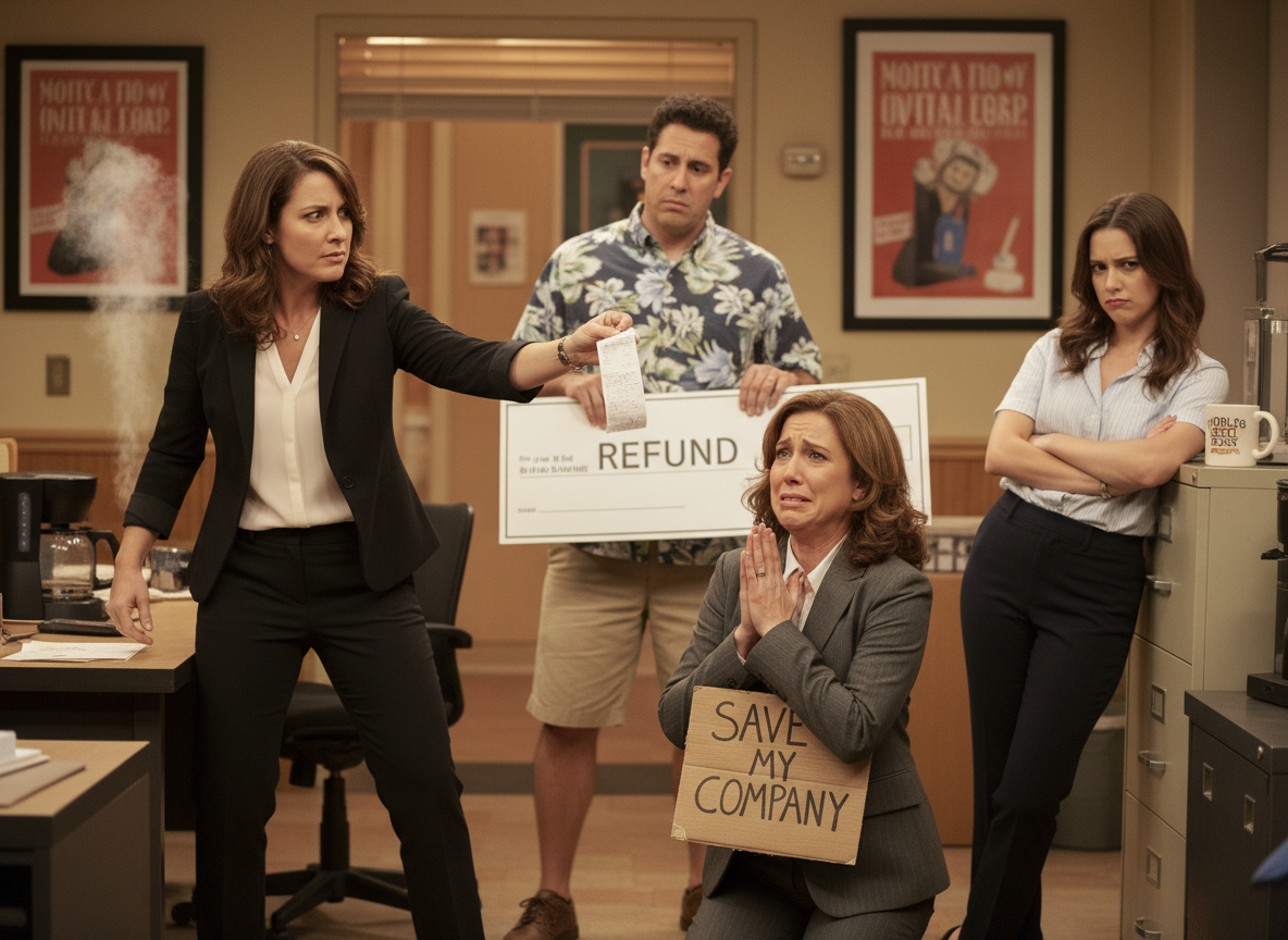 AITA for insisting on a refund even if she says I'll k**l her company?