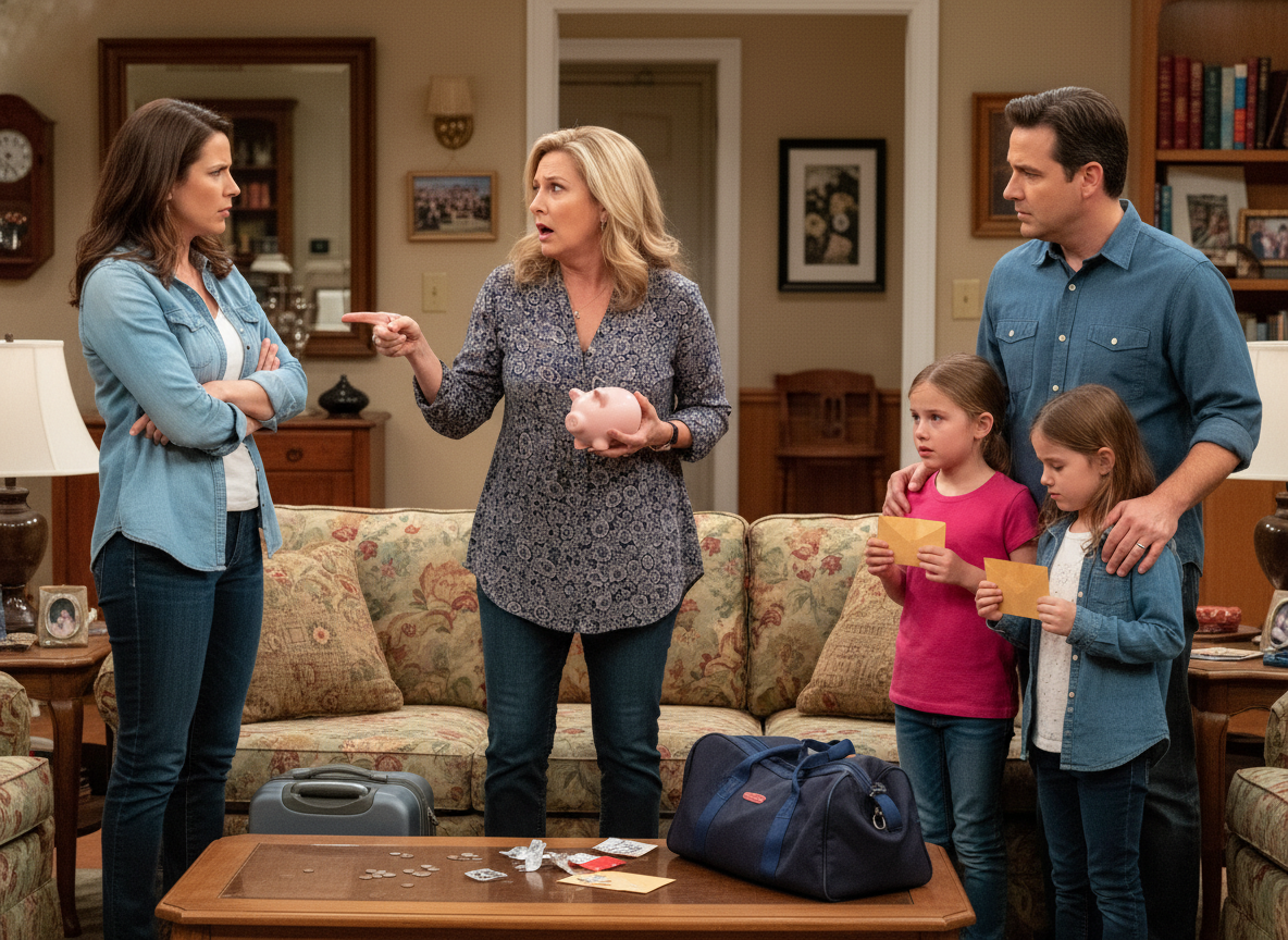 AITAH for evicting sister for stealing my kids savings.