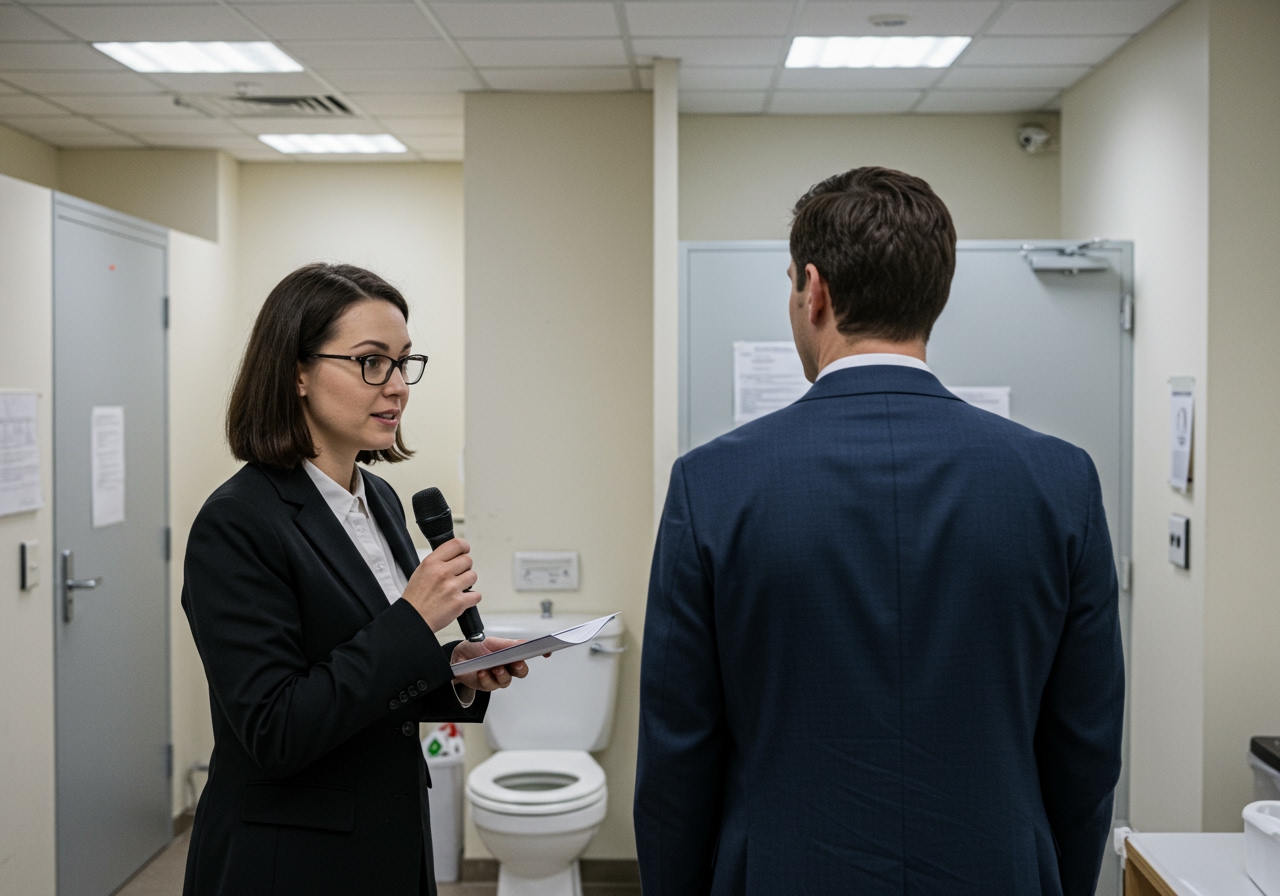 AITA for exposing my coworker's bathroom habits?