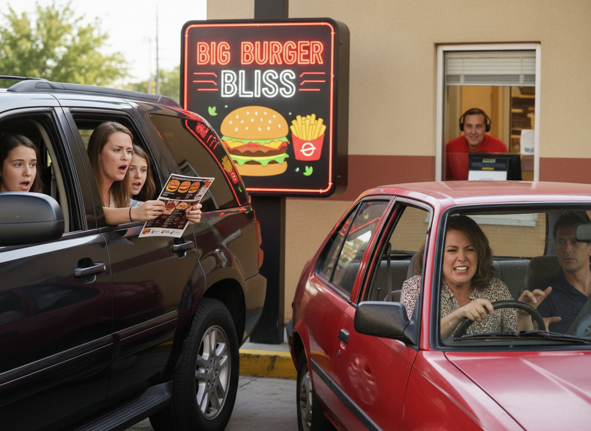 Redditor Gets Revenge On Person Who Cut In Front Of Them At Drive Thru By Blasting Their Car Horns Every Time They Tried To Order