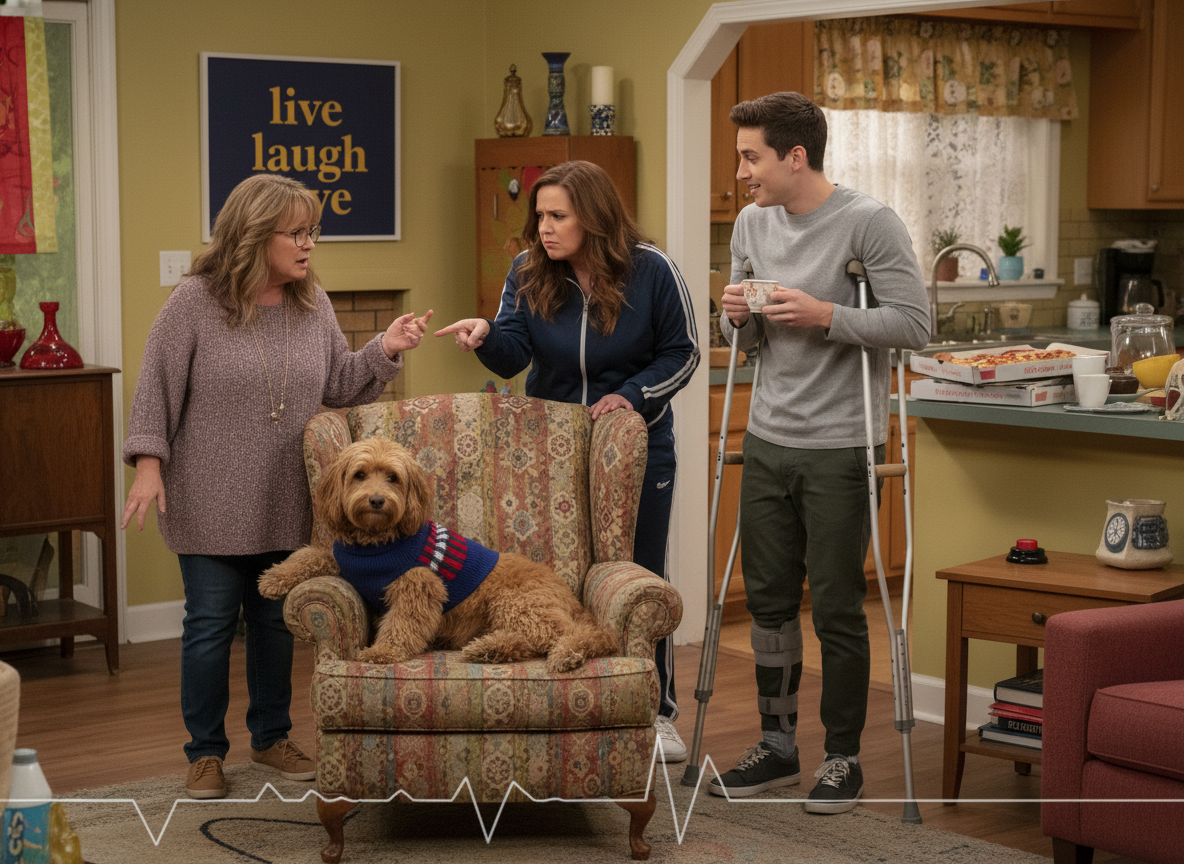 AITA for refusing to move my dog from her armchair so my disabled cousin could sit down?