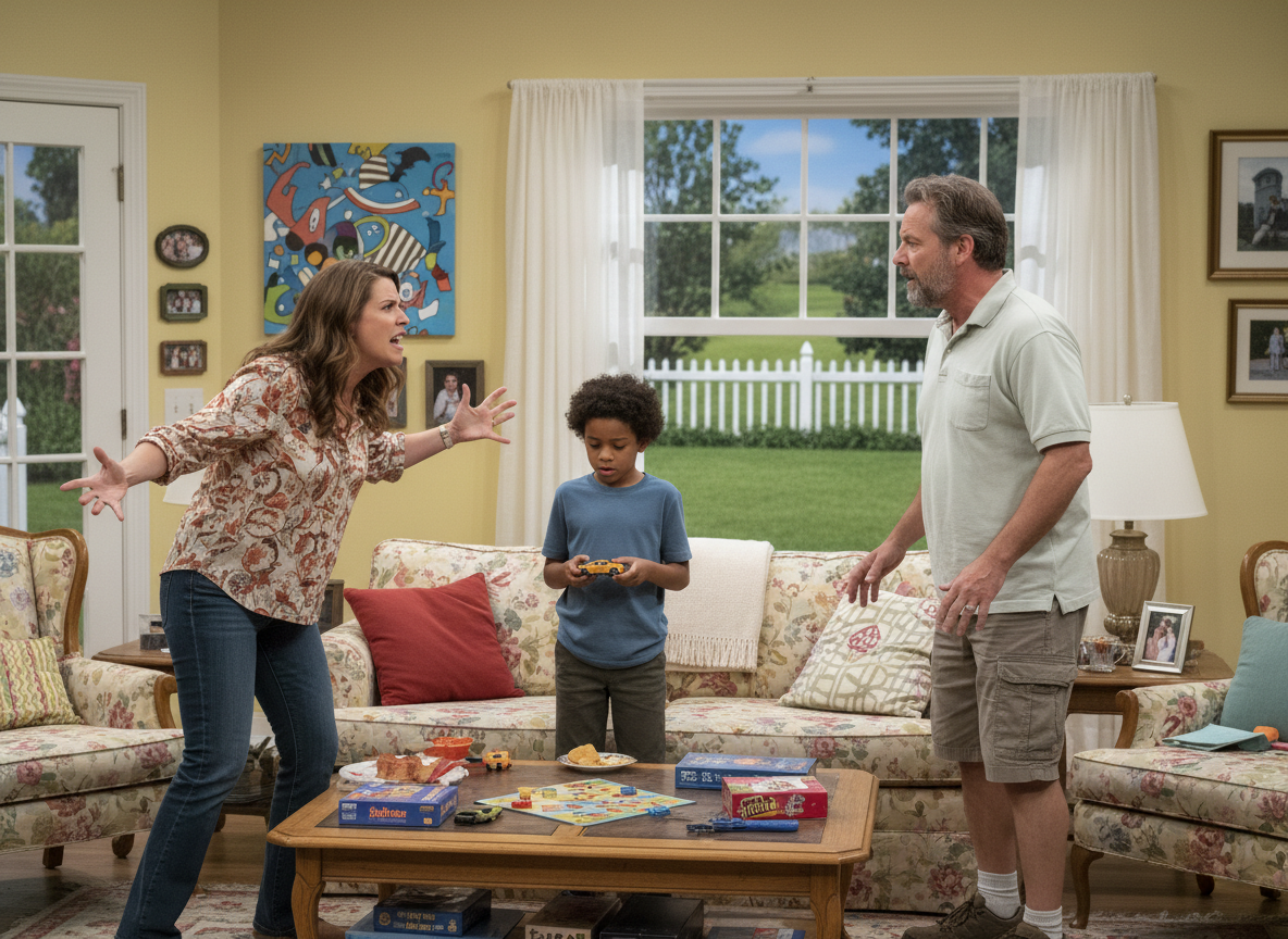 AITA for going off on my neighbor after he made r***st comments about my adopted son?