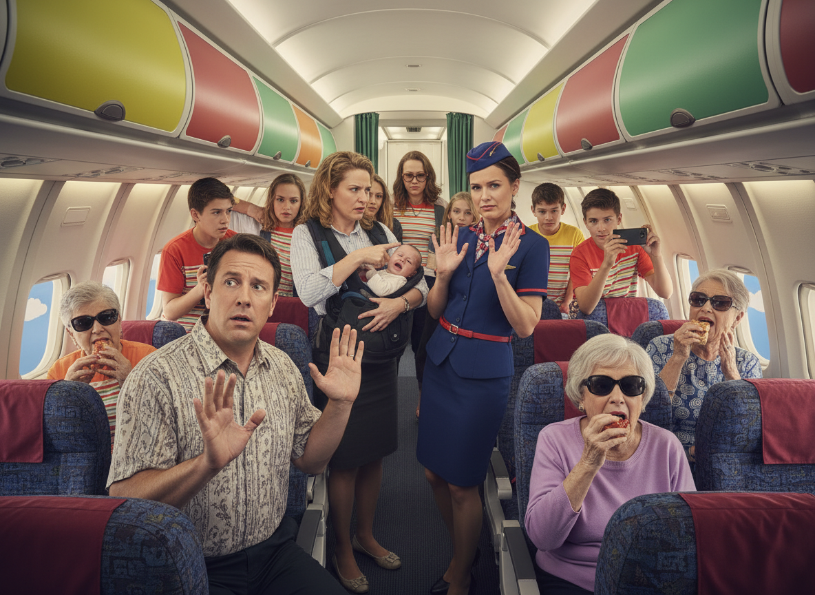 AITA for not trading seats on a plane?