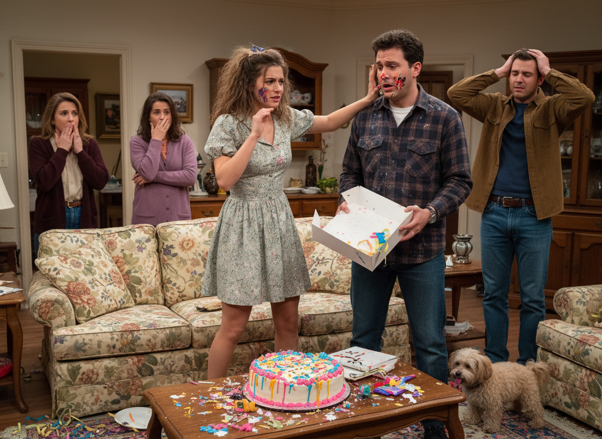 My Boyfriend Smashed My Face Into My Birthday Cake And His Family Blamed Me For Leaving