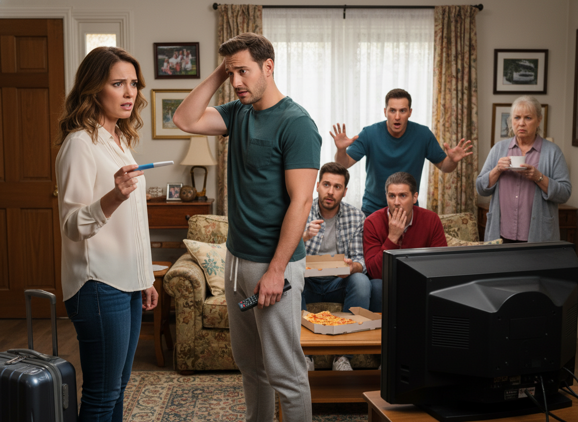 AITA for leaving my husband after years of putting his friends and family above me, and finding out he might not even want our baby?