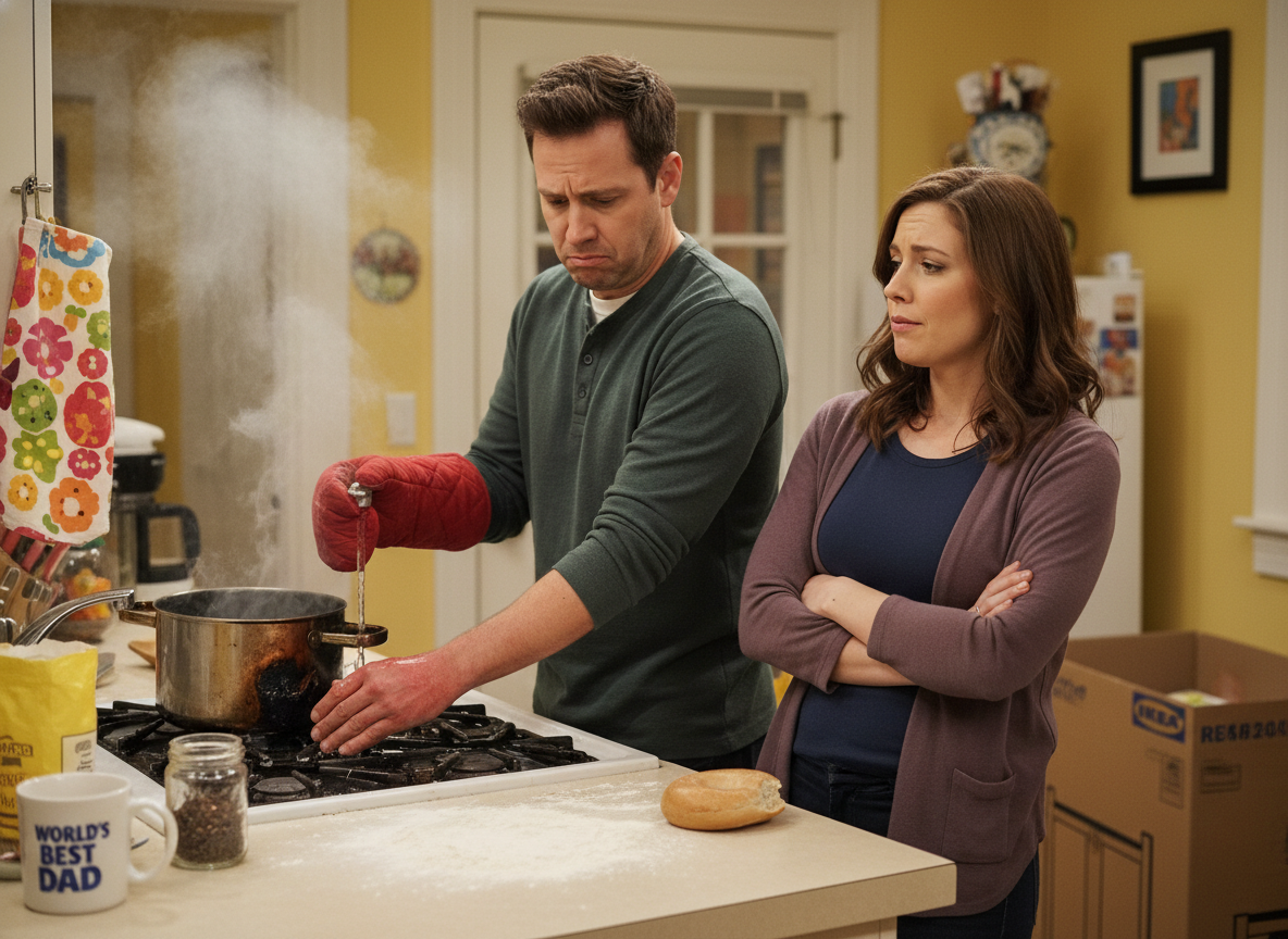 AITA for not reminding my fiance that stoves are hot?