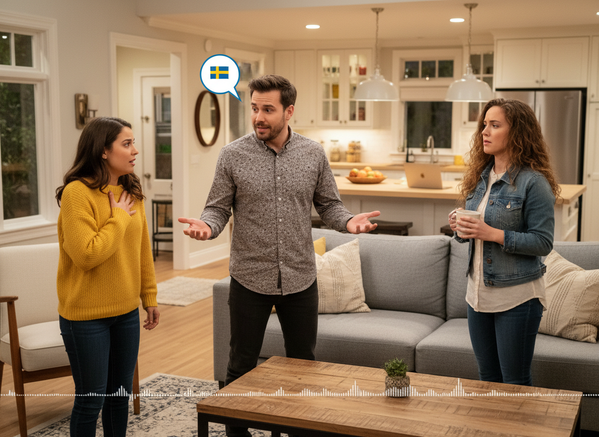 AITA for talking to a girl in Swedish, who claimed she spoke it?