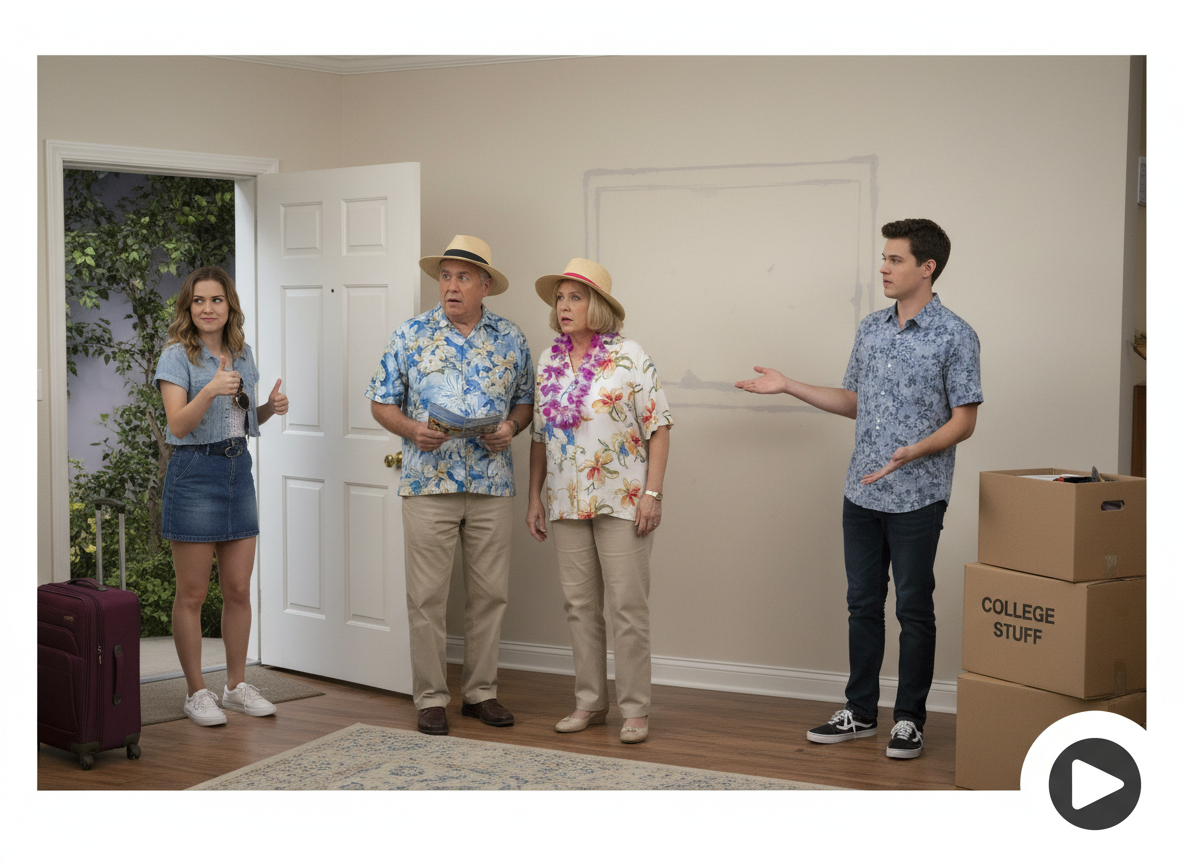 AITA for moving out while my parents are on vacation.