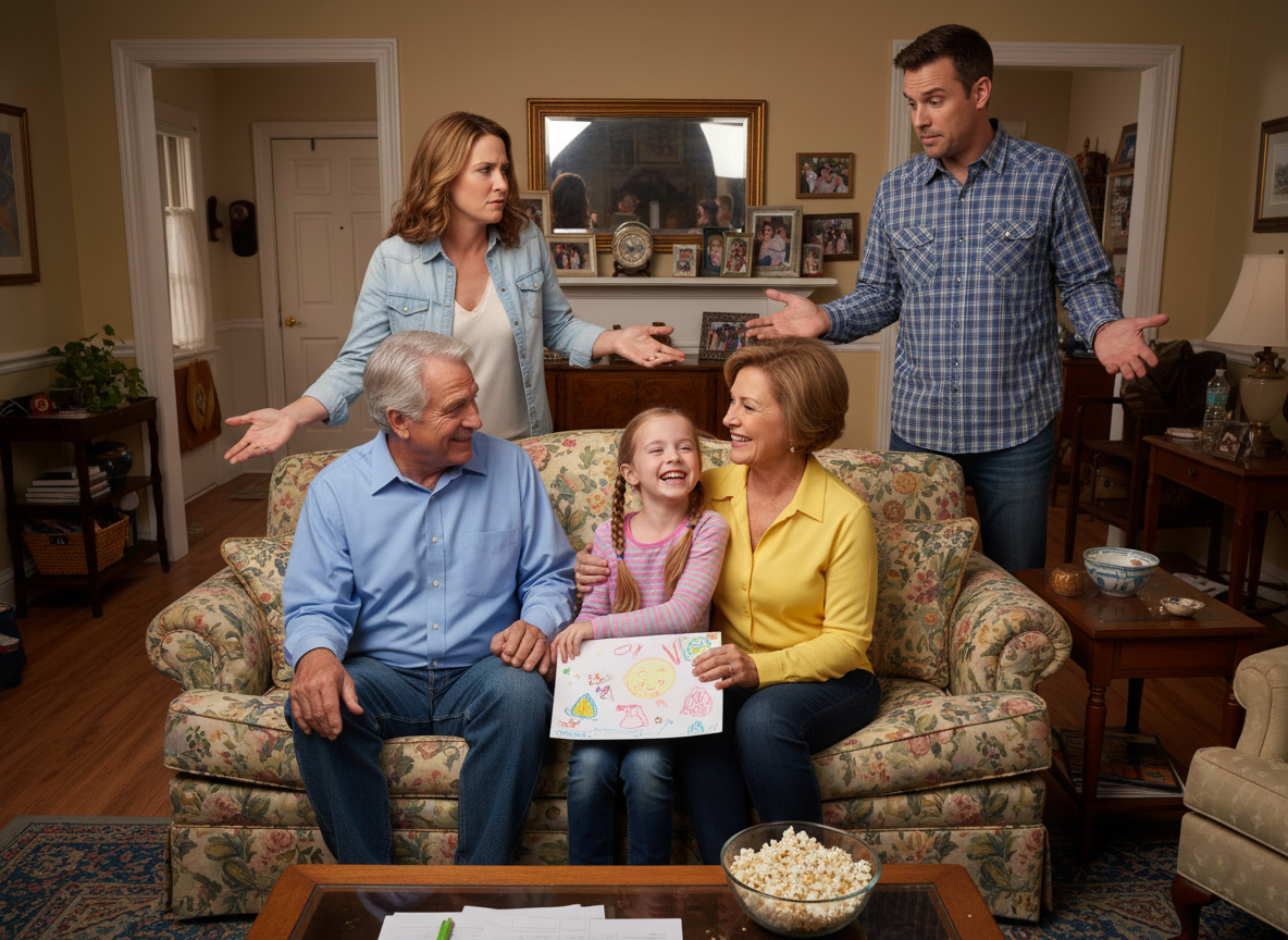 AITA for having my daughter see my parents?