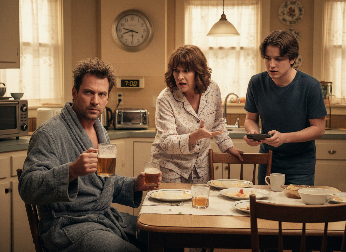 AITA for not giving up my 7am beer/whisky?