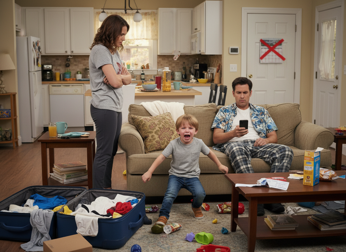 Mom Cancels 4-Day Vacation After Less Than 24 Hours To Punish Her Kids' Behavior