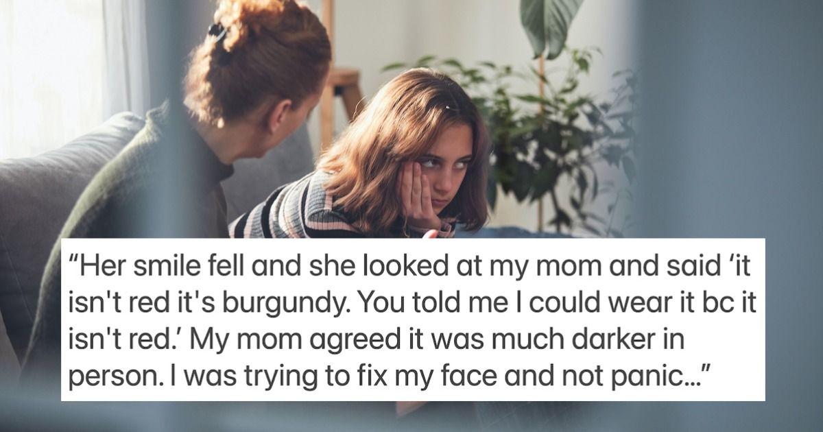 'AITA for siding with my daughter over her no-red dress code for her sweet 16?' UPDATED