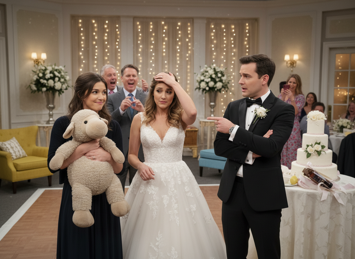 AITA for allowing my friend to bring her stuffed animal to me and my fiancés wedding? 