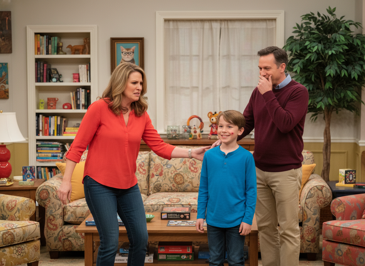 I smacked my nephew for spitting on me