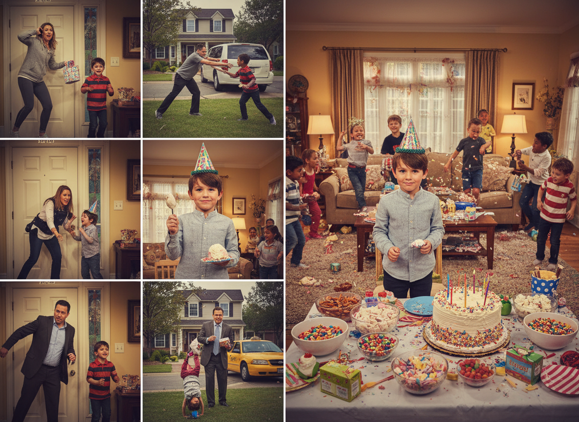 AITA for “loading kids up on sugar” at my 6-year-old son’s birthday party when the other parents just dropped them off?