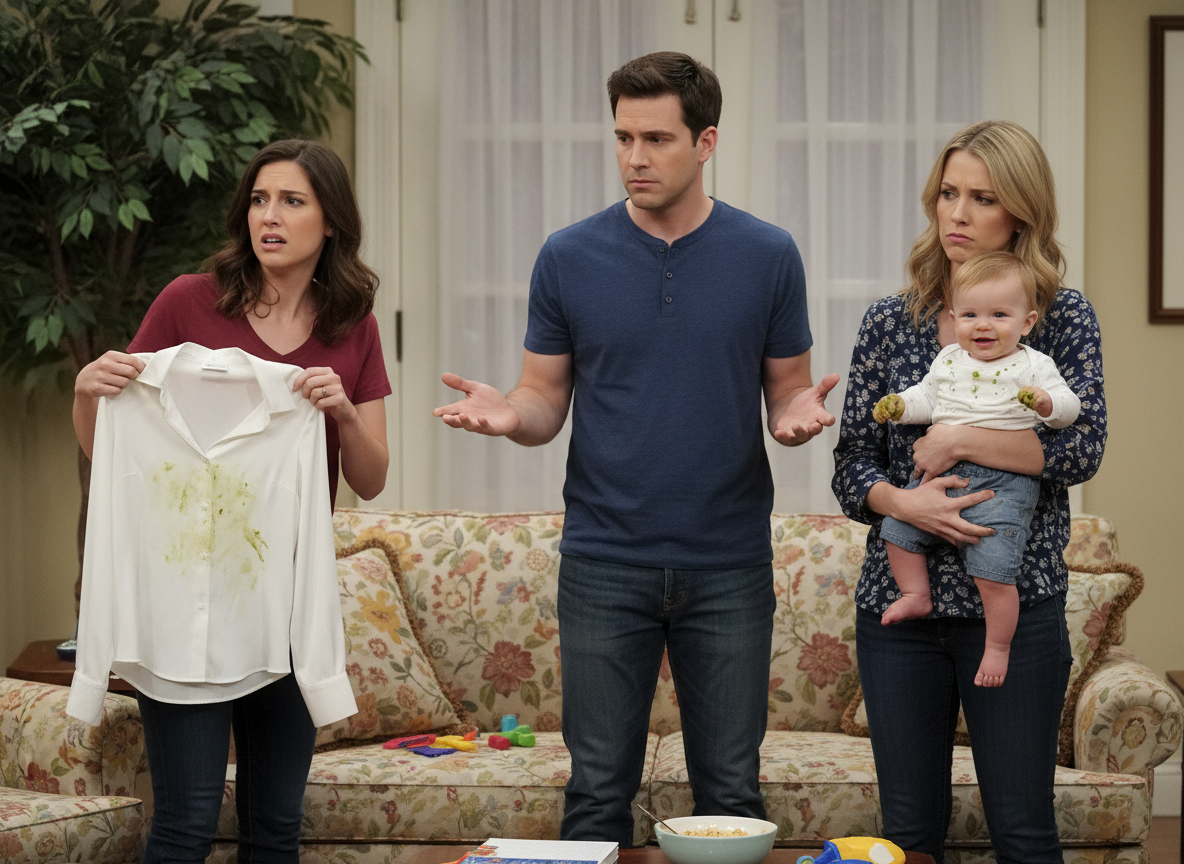 New Mom Refuses To Pay For Cousin’s Expensive Blouse After Her Baby Ruined It