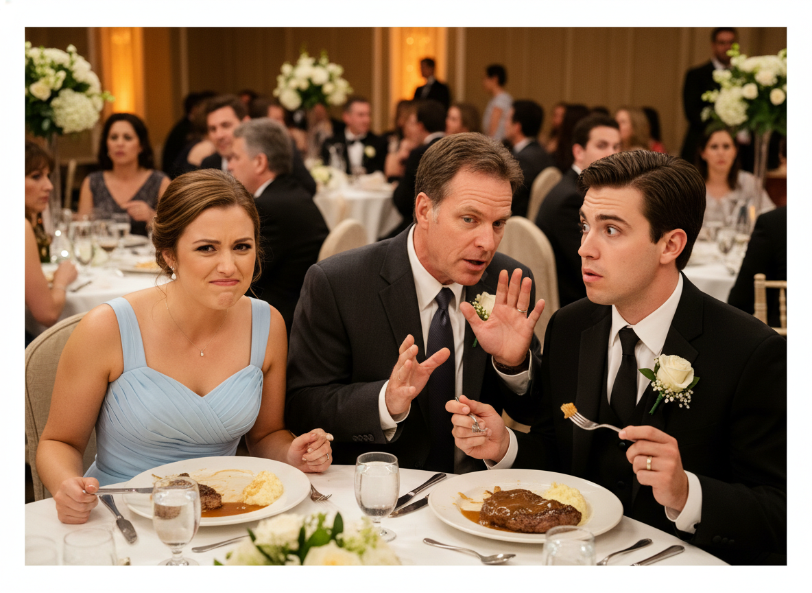 AITA for not eating my meal at my cousins wedding because my dad changed my selection