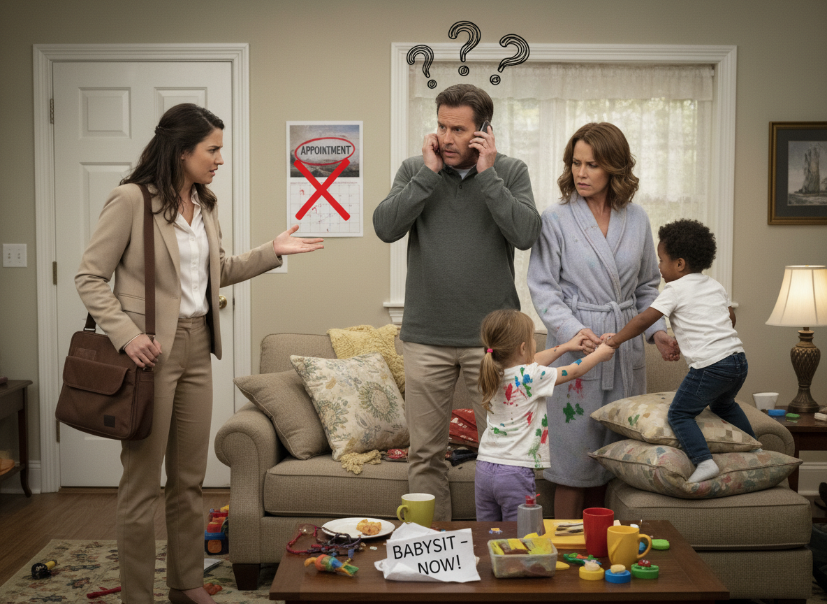 AITA for going to work after being told I needed to babysit which meant my dad's wife had to cancel her appointment and and be with my half siblings?