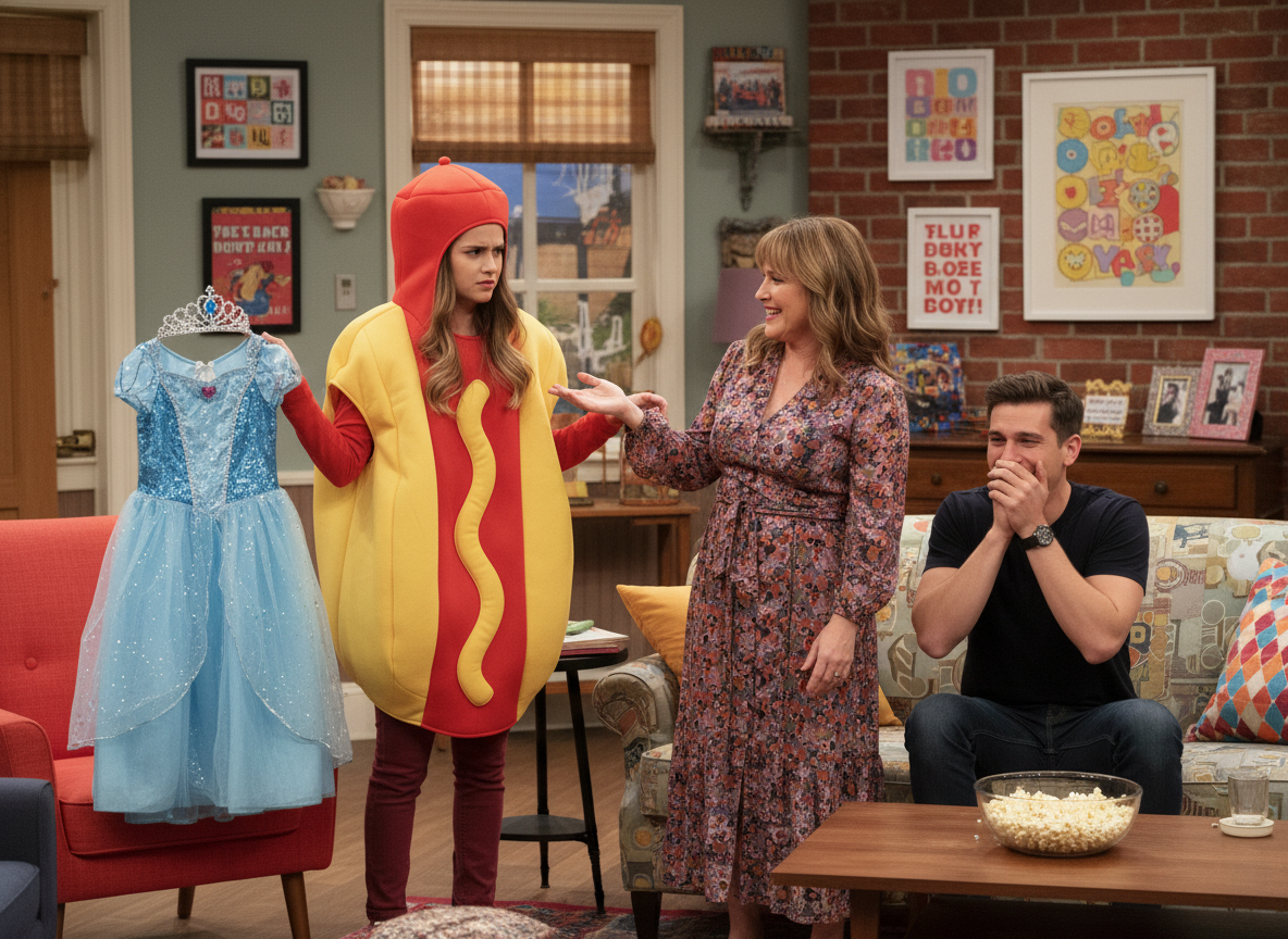 AITA for telling my mom it wasn't cute or funny to dress me as a hot dog instead of a princess? 