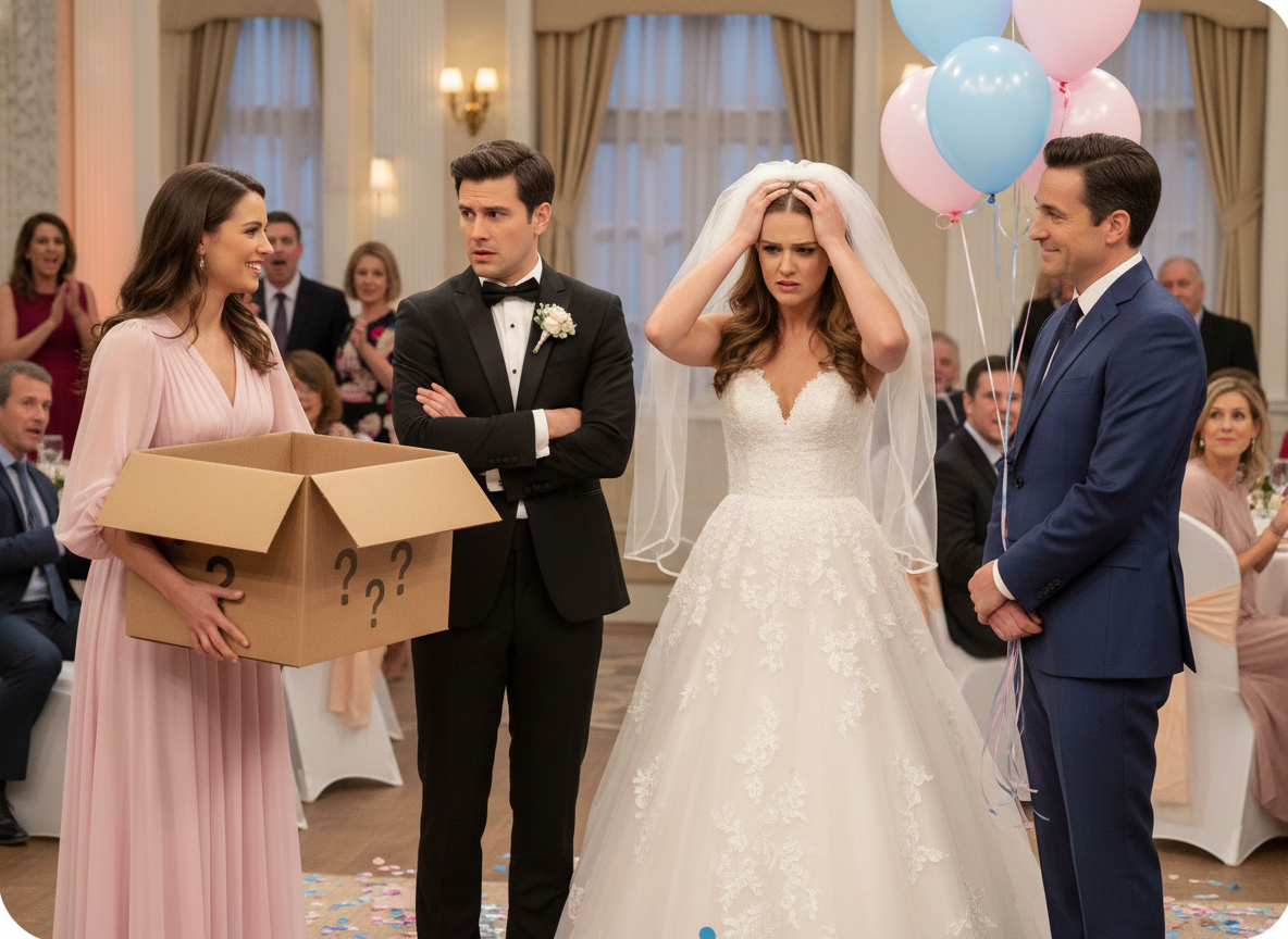 AITA for refusing to let my cousin use my wedding as a "gender reveal" for her baby??? đđ