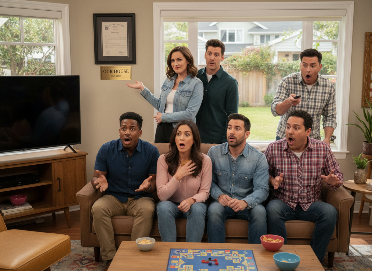 AITA for telling my husband's family and friends that he didn't buy the house but both of us did?