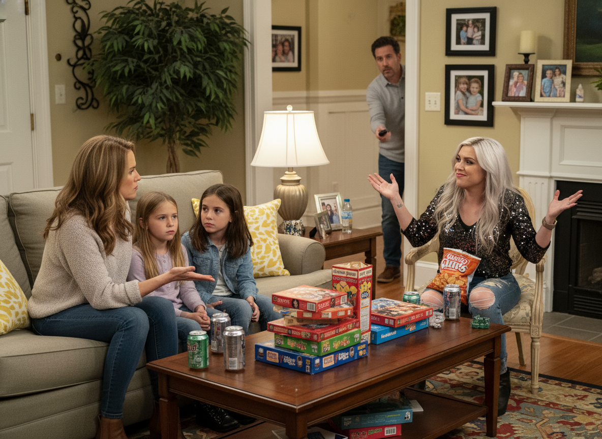 AITA for telling my sister she isn’t the type of person I want my daughters to look up to