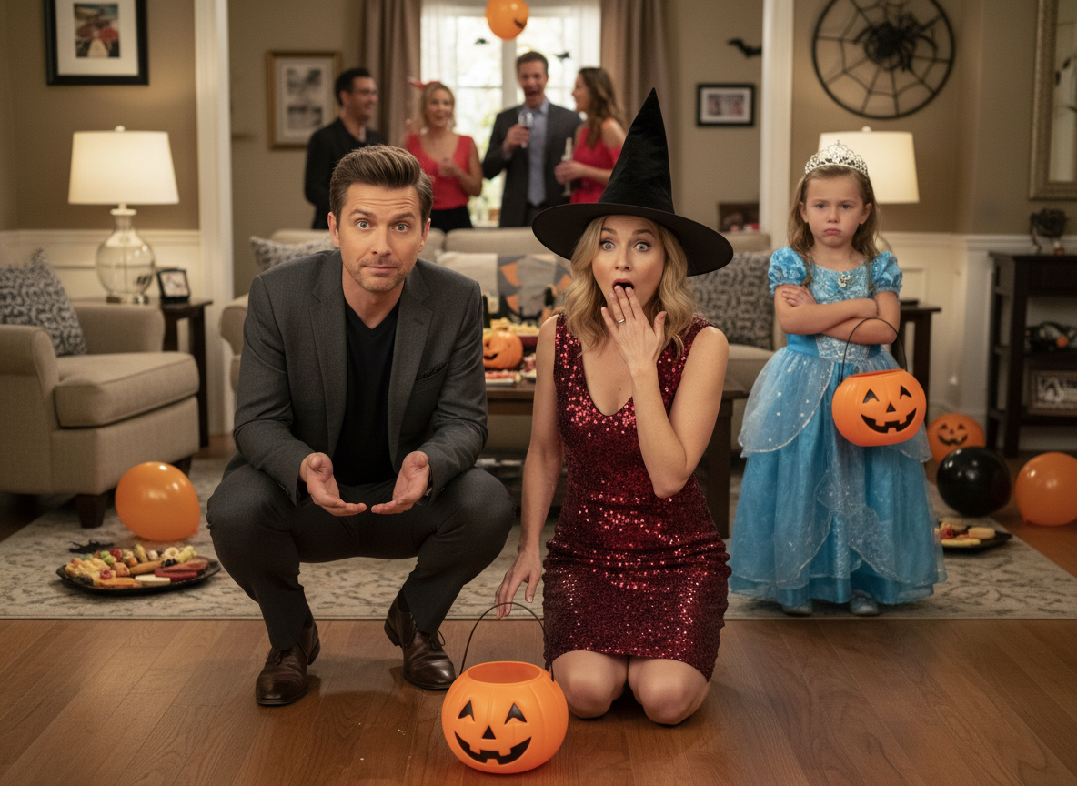 AITAH for not taking my fiancé’s kid to trick or treating and went to a Halloween party instead 