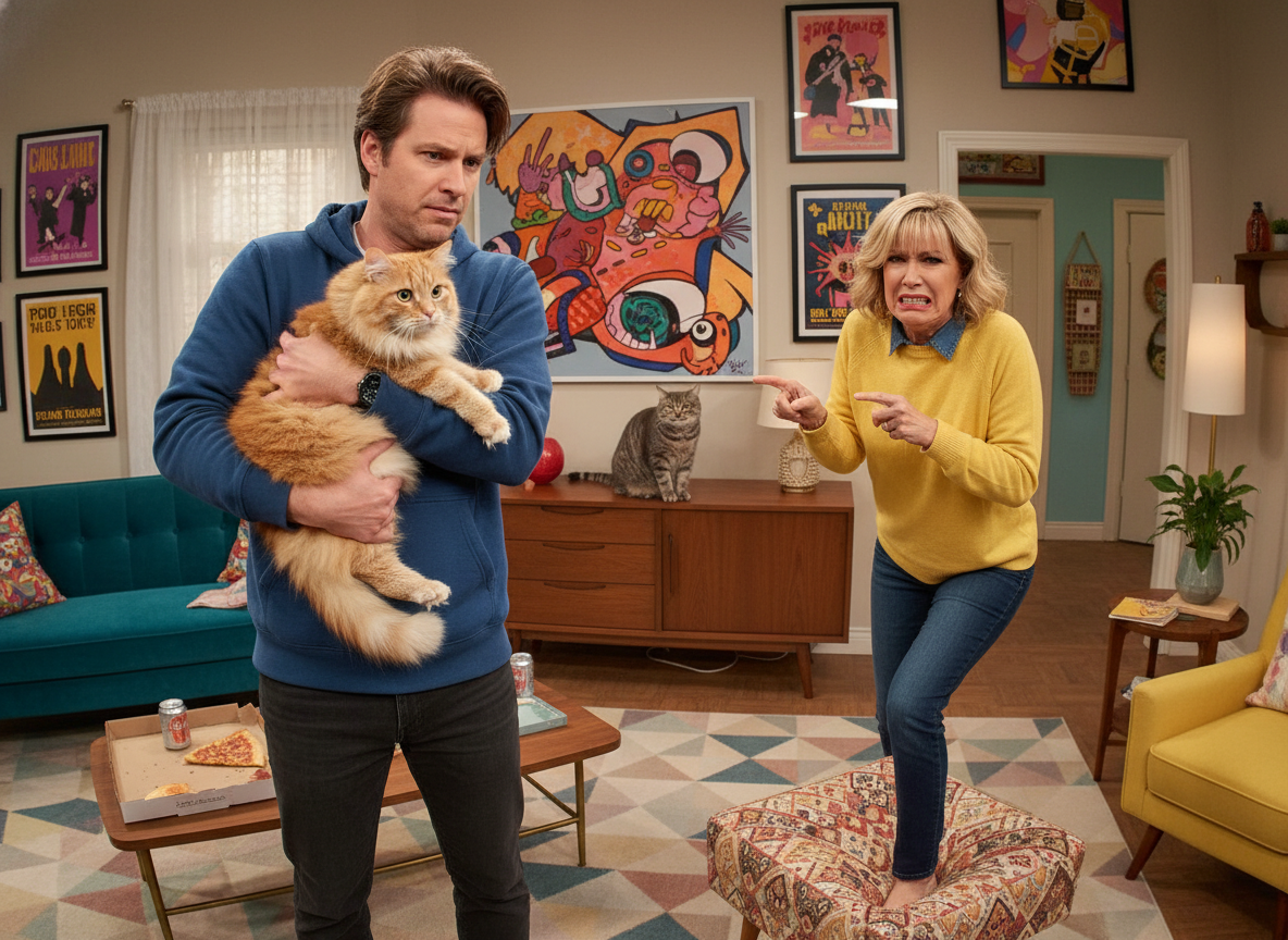 AITA for not giving my cat for adoption because my GF has a phobia?