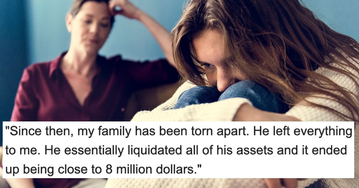 19-Year-Old Asks Redditors If She Should Share Her $8 Million Dollar Inheritance From Her Grandfather With Her Family After They Threatened To Sue Her