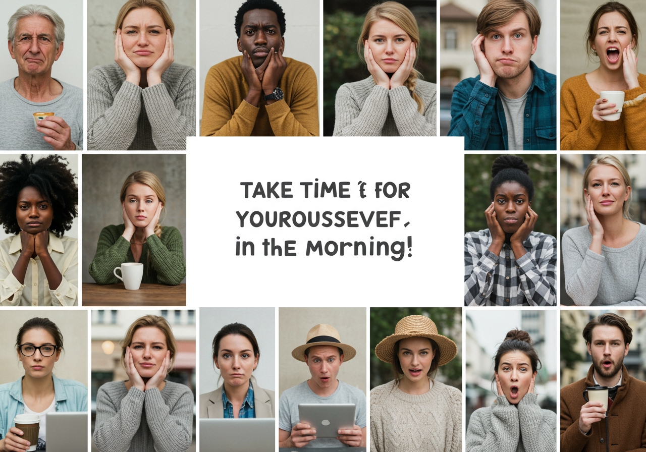 AITA for taking a little time to myself in the mornings?