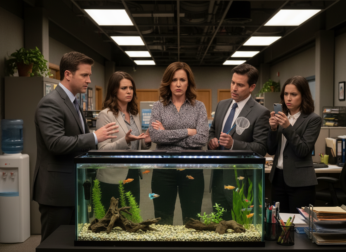 AITAH for refusing to let my coworkers take over the fish tank my employer allows me to keep in the office?