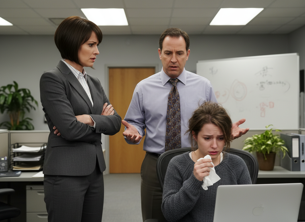 AITA for telling my employee to clock out if she can’t work due to her self diagnosed anxiety?