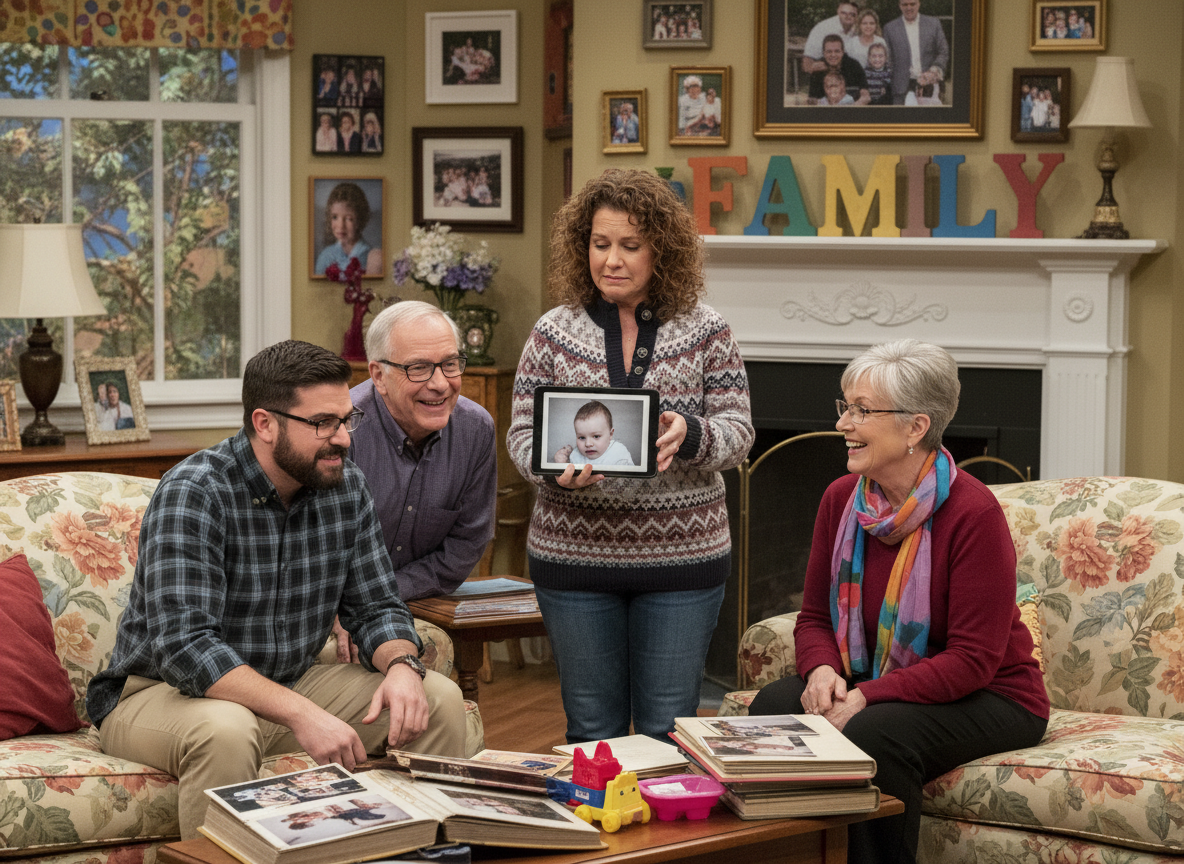 WIBTA for not deleting my sons baby pictures? 